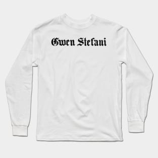 Gwen  Stefani logo's Long Sleeve T-Shirt